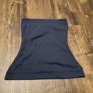 bebe Navy Strapless Tube Top